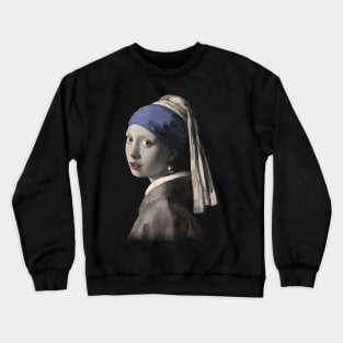 Girl with the Pearl Earring Crewneck Sweatshirt